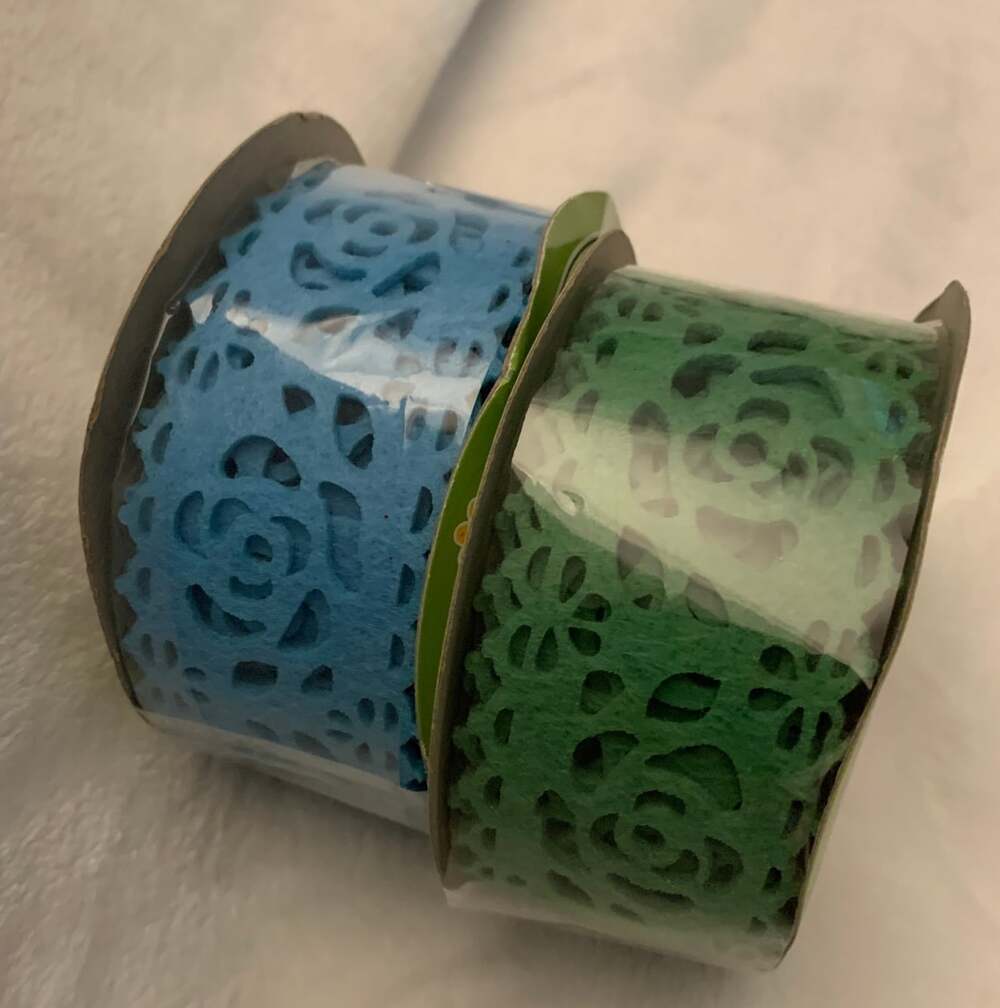 Scrapbook Felt Ribbons 5ft